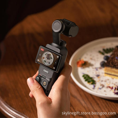 Osmo Pocket 3 Vlogging Camera with 1'' CMOS&4K/120fps Video Face/Object Tracking 2" Rotatable Touchscreen Small Video Camera
